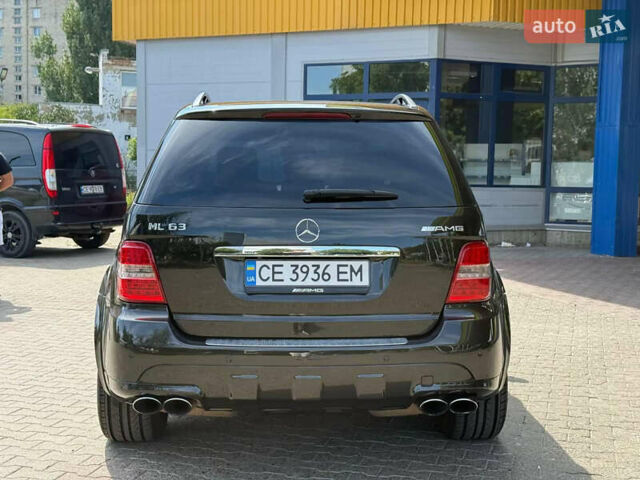 Чорний Мерседес М-Клас, об'ємом двигуна 6.3 л та пробігом 220 тис. км за 12500 $, фото 3 на Automoto.ua