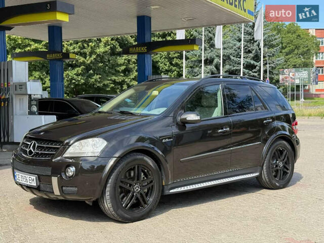 Чорний Мерседес М-Клас, об'ємом двигуна 6.3 л та пробігом 220 тис. км за 10700 $, фото 1 на Automoto.ua