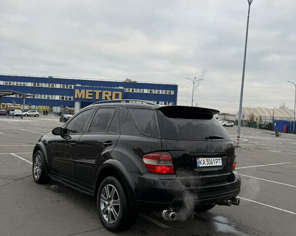 Черный Мерседес М-Класс, объемом двигателя 3.5 л и пробегом 277 тыс. км за 9000 $, фото 11 на Automoto.ua