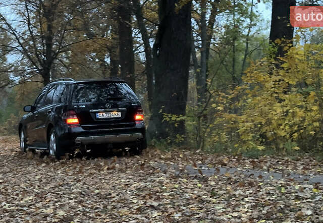 Черный Мерседес М-Класс, объемом двигателя 3.5 л и пробегом 220 тыс. км за 9750 $, фото 14 на Automoto.ua