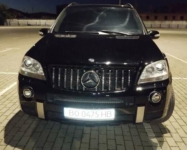 Черный Мерседес М-Класс, объемом двигателя 5.5 л и пробегом 238 тыс. км за 11300 $, фото 19 на Automoto.ua