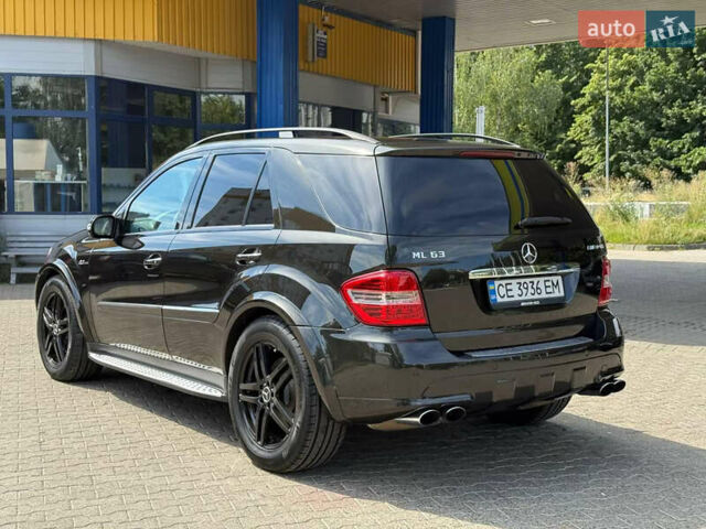 Чорний Мерседес М-Клас, об'ємом двигуна 6.3 л та пробігом 220 тис. км за 10700 $, фото 2 на Automoto.ua