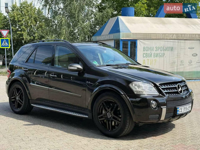 Чорний Мерседес М-Клас, об'ємом двигуна 6.3 л та пробігом 220 тис. км за 12500 $, фото 5 на Automoto.ua