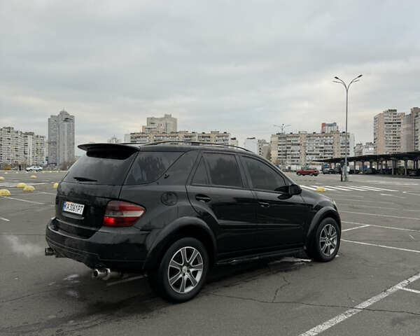 Черный Мерседес М-Класс, объемом двигателя 3.5 л и пробегом 277 тыс. км за 9000 $, фото 15 на Automoto.ua