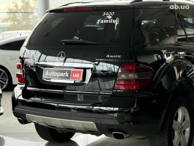 Мерседес М-Класс 2008 в Одессе на Automoto.ua Черный Мерседес М-Класс, объемом двигателя 3 л и пробегом 264 тыс. км за 12240 $, фото 8 на Automoto.ua
