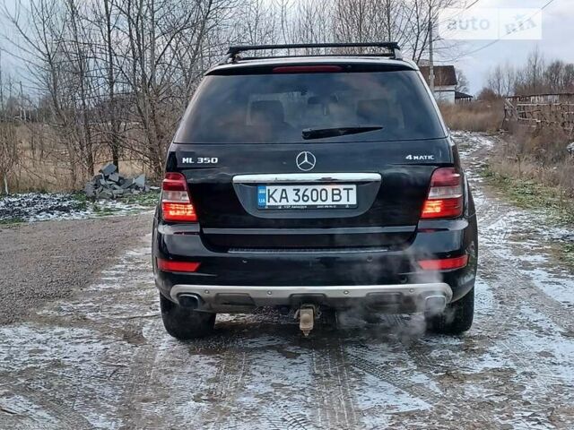 Чорний Мерседес М-Клас, об'ємом двигуна 3.5 л та пробігом 220 тис. км за 11000 $, фото 4 на Automoto.ua