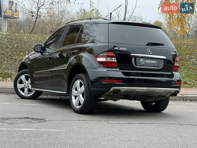 Черный Мерседес М-Класс, объемом двигателя 3.5 л и пробегом 265 тыс. км за 14300 $, фото 20 на Automoto.ua