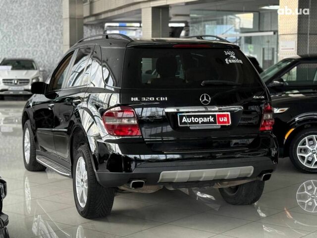 Мерседес М-Класс 2008 в Одессе на Automoto.ua Черный Мерседес М-Класс, объемом двигателя 3 л и пробегом 264 тыс. км за 12240 $, фото 5 на Automoto.ua