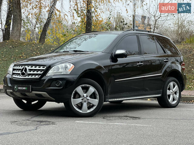 Черный Мерседес М-Класс, объемом двигателя 3.5 л и пробегом 265 тыс. км за 14300 $, фото 9 на Automoto.ua