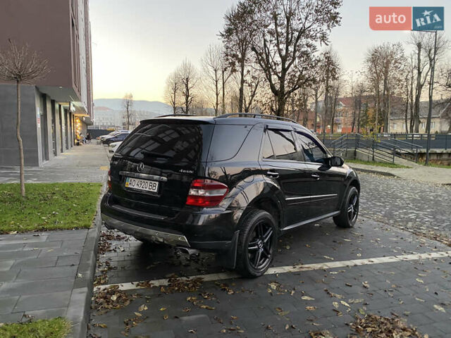 Чорний Мерседес М-Клас, об'ємом двигуна 3.5 л та пробігом 218 тис. км за 9500 $, фото 4 на Automoto.ua