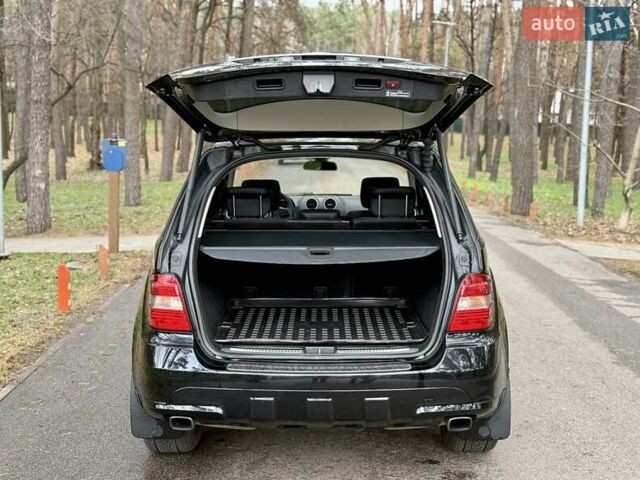 Черный Мерседес М-Класс, объемом двигателя 3.5 л и пробегом 174 тыс. км за 10950 $, фото 73 на Automoto.ua