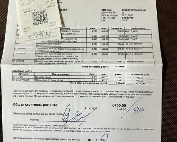 Мерседес М-Класс 2008 в Одессе на Automoto.ua Черный Мерседес М-Класс, объемом двигателя 3.5 л и пробегом 247 тыс. км за 10800 $, фото 75 на Automoto.ua