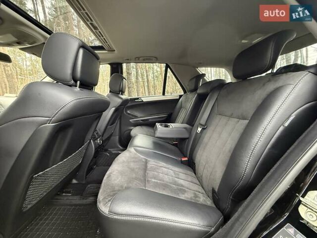 Черный Мерседес М-Класс, объемом двигателя 3.5 л и пробегом 174 тыс. км за 10999 $, фото 22 на Automoto.ua