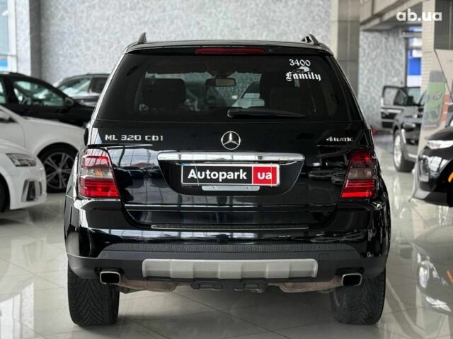 Мерседес М-Класс 2008 в Одессе на Automoto.ua Черный Мерседес М-Класс, объемом двигателя 3 л и пробегом 264 тыс. км за 12240 $, фото 6 на Automoto.ua