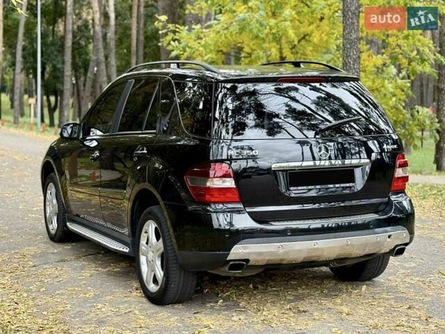 Черный Мерседес М-Класс, объемом двигателя 3.5 л и пробегом 174 тыс. км за 10650 $, фото 6 на Automoto.ua