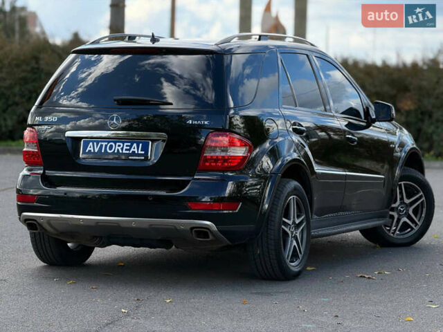 Черный Мерседес М-Класс, объемом двигателя 3.5 л и пробегом 225 тыс. км за 14000 $, фото 6 на Automoto.ua