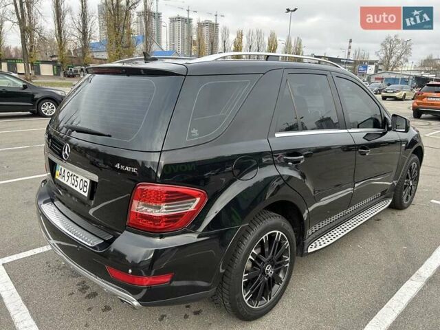 Черный Мерседес М-Класс, объемом двигателя 3.5 л и пробегом 128 тыс. км за 15200 $, фото 3 на Automoto.ua