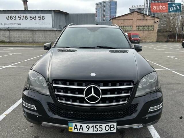 Черный Мерседес М-Класс, объемом двигателя 3.5 л и пробегом 128 тыс. км за 15200 $, фото 6 на Automoto.ua