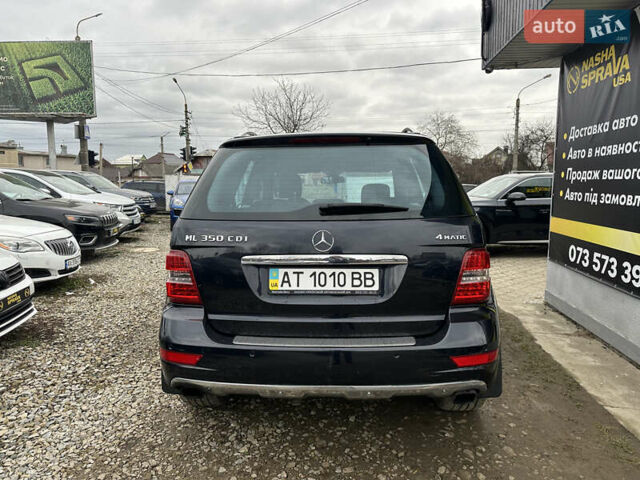 Черный Мерседес М-Класс, объемом двигателя 3 л и пробегом 139 тыс. км за 18900 $, фото 5 на Automoto.ua