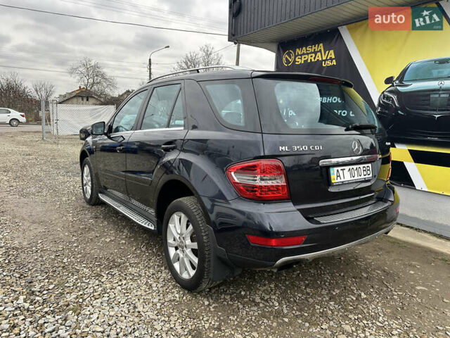 Черный Мерседес М-Класс, объемом двигателя 3 л и пробегом 139 тыс. км за 18900 $, фото 6 на Automoto.ua