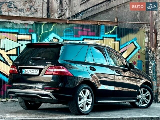 Черный Мерседес М-Класс, объемом двигателя 3.5 л и пробегом 160 тыс. км за 15999 $, фото 34 на Automoto.ua
