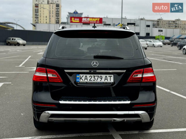 Черный Мерседес М-Класс, объемом двигателя 3.5 л и пробегом 160 тыс. км за 19500 $, фото 7 на Automoto.ua