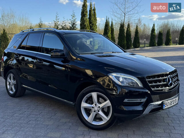 Черный Мерседес М-Класс, объемом двигателя 2.14 л и пробегом 160 тыс. км за 22500 $, фото 2 на Automoto.ua