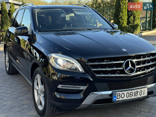 Черный Мерседес М-Класс, объемом двигателя 2.14 л и пробегом 160 тыс. км за 22500 $, фото 9 на Automoto.ua