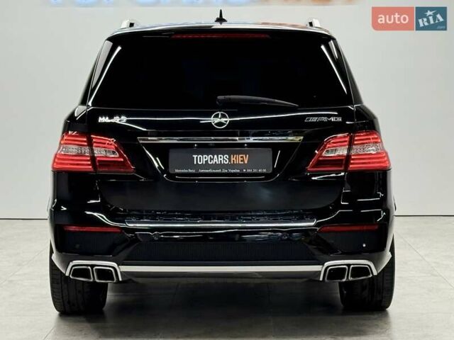 Черный Мерседес М-Класс, объемом двигателя 5.46 л и пробегом 119 тыс. км за 32990 $, фото 8 на Automoto.ua