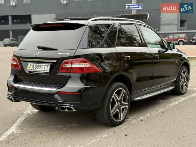 Мерседес М-Класс 2012 в Киеве на Automoto.ua Черный Мерседес М-Класс, объемом двигателя 5.5 л и пробегом 155 тыс. км за 22300 $, фото 7 на Automoto.ua