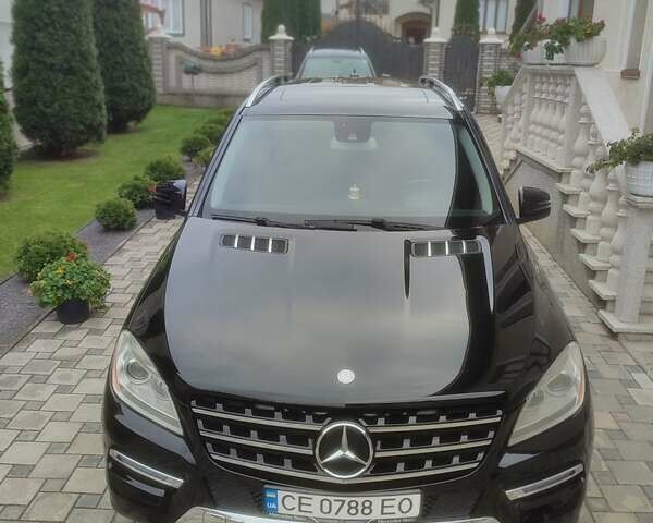 Черный Мерседес М-Класс, объемом двигателя 3 л и пробегом 272 тыс. км за 21500 $, фото 1 на Automoto.ua