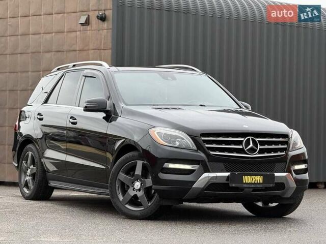 Черный Мерседес М-Класс, объемом двигателя 3.5 л и пробегом 331 тыс. км за 16950 $, фото 4 на Automoto.ua