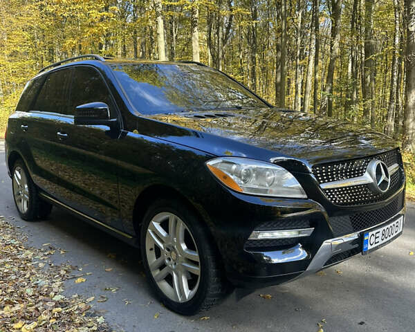 Мерседес М-Класс 2013 в Черновцах на Automoto.ua Черный Мерседес М-Класс, объемом двигателя 2.99 л и пробегом 297 тыс. км за 18500 $, фото 4 на Automoto.ua