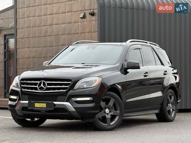 Черный Мерседес М-Класс, объемом двигателя 3.5 л и пробегом 331 тыс. км за 16950 $, фото 3 на Automoto.ua