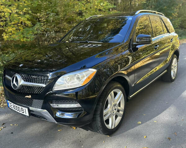 Мерседес М-Класс 2013 в Черновцах на Automoto.ua Черный Мерседес М-Класс, объемом двигателя 2.99 л и пробегом 297 тыс. км за 18500 $, фото 2 на Automoto.ua