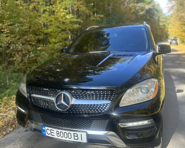 Мерседес М-Класс 2013 в Черновцах на Automoto.ua Черный Мерседес М-Класс, объемом двигателя 2.99 л и пробегом 297 тыс. км за 18500 $, фото 8 на Automoto.ua