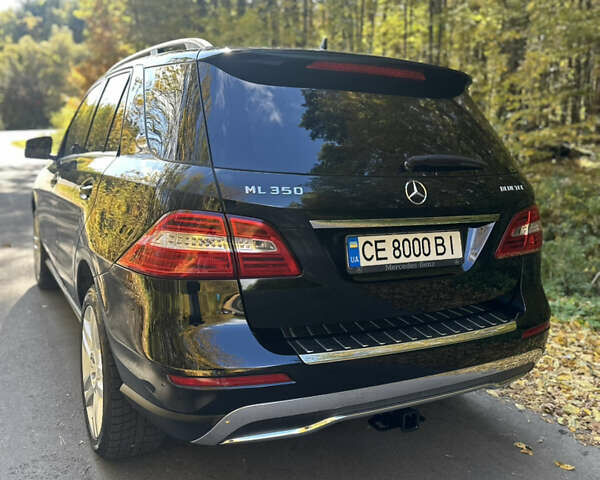 Мерседес М-Класс 2013 в Черновцах на Automoto.ua Черный Мерседес М-Класс, объемом двигателя 2.99 л и пробегом 297 тыс. км за 18500 $, фото 12 на Automoto.ua