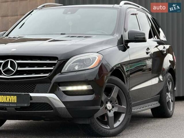 Черный Мерседес М-Класс, объемом двигателя 3.5 л и пробегом 331 тыс. км за 16950 $, фото 5 на Automoto.ua