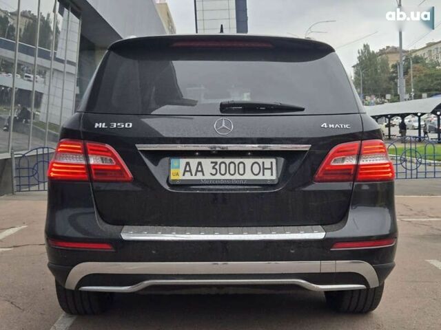 Черный Мерседес М-Класс, объемом двигателя 3.5 л и пробегом 187 тыс. км за 20900 $, фото 4 на Automoto.ua