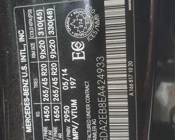 Чорний Мерседес М-Клас, об'ємом двигуна 2.99 л та пробігом 78 тис. км за 4000 $, фото 12 на Automoto.ua