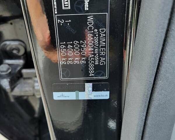 Чорний Мерседес М-Клас, об'ємом двигуна 2.14 л та пробігом 280 тис. км за 22500 $, фото 16 на Automoto.ua