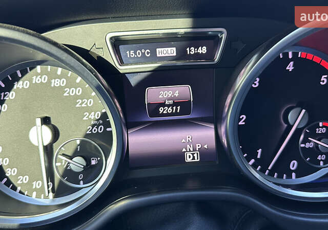 Черный Мерседес М-Класс, объемом двигателя 2.99 л и пробегом 90 тыс. км за 32000 $, фото 9 на Automoto.ua