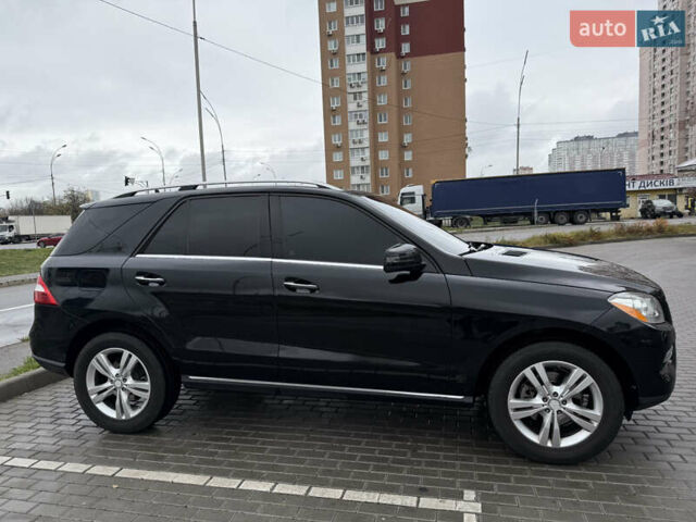 Черный Мерседес М-Класс, объемом двигателя 3.5 л и пробегом 127 тыс. км за 16500 $, фото 1 на Automoto.ua