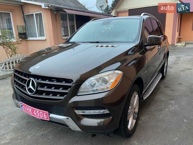 Коричневый Мерседес М-Класс, объемом двигателя 2.99 л и пробегом 253 тыс. км за 19700 $, фото 1 на Automoto.ua