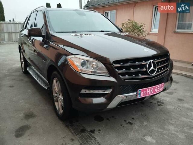 Коричневый Мерседес М-Класс, объемом двигателя 2.99 л и пробегом 253 тыс. км за 19700 $, фото 12 на Automoto.ua