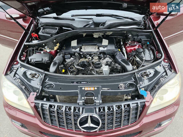 Красный Мерседес М-Класс, объемом двигателя 3.5 л и пробегом 266 тыс. км за 11499 $, фото 55 на Automoto.ua