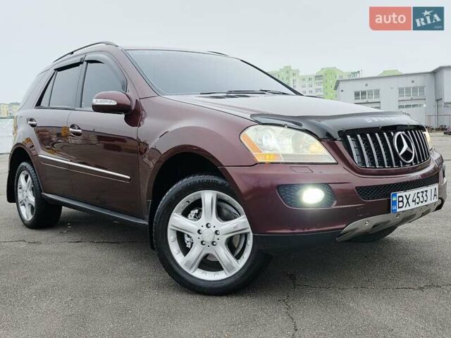 Красный Мерседес М-Класс, объемом двигателя 3.5 л и пробегом 266 тыс. км за 9333 $, фото 47 на Automoto.ua