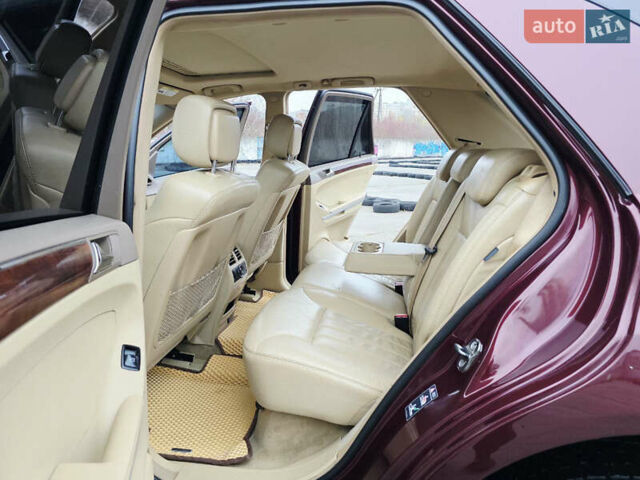 Красный Мерседес М-Класс, объемом двигателя 3.5 л и пробегом 266 тыс. км за 11499 $, фото 72 на Automoto.ua