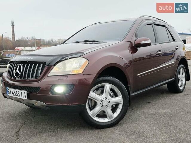 Красный Мерседес М-Класс, объемом двигателя 3.5 л и пробегом 266 тыс. км за 9333 $, фото 39 на Automoto.ua