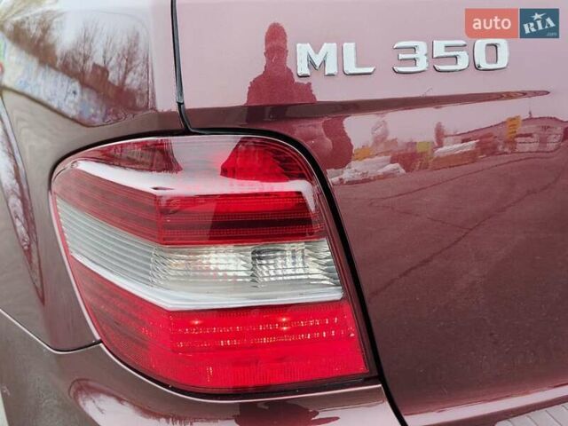 Красный Мерседес М-Класс, объемом двигателя 3.5 л и пробегом 266 тыс. км за 9333 $, фото 28 на Automoto.ua